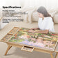 Social Hike 1500pcs Puzzle Board Table 6 Drawer with Cover - Wooden Folding Legs