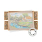 Social Hike 1500pcs Puzzle Board 4 Drawer with Cover - Wooden Rotating Tabletop