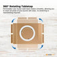 Social Hike 1500pcs Puzzle Board 6 Drawer with Cover - Wooden Rotating Tabletop