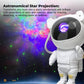 Social Hike Galaxy Star Projector - Colour LED Astronaut Night Light and Remote