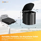 Social Hike Portable Folding Camping Toilet - Outdoor Lightweight Compact Potty