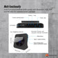 Tooleroo USB Rechargeable Desktop CD Player Speaker – Bluetooth Portable Black