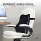 Orku Ergonomic Lumbar Cushion - Memory Foam Back Support Car Office Gaming Chair