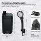 Social Hike Portable Camping Shower Kit - 6000MAh Outdoor Rechargeable Pump LED