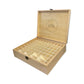 74 Slots Essential Oils Storage Box - Wooden 1-Tier Bottle Holder