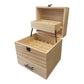 59 Slots Essential Oils Storage Box - Wooden 3-Tier Bottle Holder