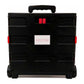 Foldable Shopping Cart - Portable Collapsible Wheeled Folding Trolley Crate