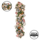 Christabelle 100cm Christmas Garland Lush Green Holiday Door Garland w/Jewelled Baubles & Berries Pre Decorated Festive