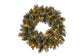 Christabelle Christmas Wreath With Lights- 61cm Cashmere