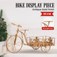 Christabelle Antique Gold Metal Art Iron Wrought Material Bicycle Display Christmas Decor