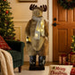 Christabelle 1.5m Musical LED Animated Christmas Moose Decoration Light-Up Lantern Ornament