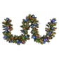 Swishmas 274cm Blue Collection Multicolour Pre-Lit Christmas Garland