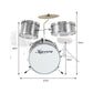 Karrera Childrens 4pc Drum Kit - Silver