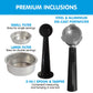 Pronti CM-850D Coffee Machine 20 Bar Espresso Maker with Milk Frother and 1.25L Tank