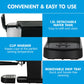 Pronti CM-850D Coffee Machine 20 Bar Espresso Maker with Milk Frother and 1.25L Tank