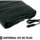 Laura Hill Heated Electric Car Blanket 150x110cm 12v - Black