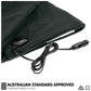 Laura Hill Heated Electric Car Blanket 150x110cm 12v - Black