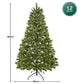 Christabelle 1.2m Prelit Lumina Pine Christmas Tree With 150 Led Lights