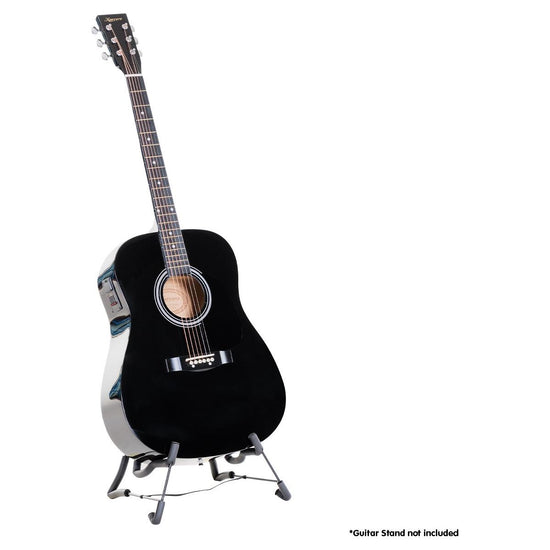 Karrera Electronic Acoustic Guitar 41in  - Black