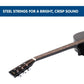 Karrera Electronic Acoustic Guitar 41in  - Black