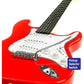 Karrera 39in Electric Guitar - Red