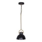 Sarantino Black and Gold Pendant Light