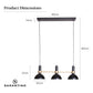 Sarantino 3-Light Hanging Pendant Lamp