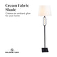 Sarantino Classic Floor Lamp with Empire Shade