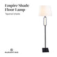 Sarantino Classic Floor Lamp with Empire Shade