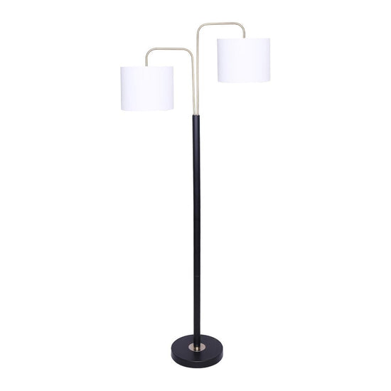 Sarantino Black/Brass Finish Reading Light  Electric Table Lamp