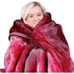 Laura Hill Mink Blanket Double Sided Queen Size Soft Plush Bed Faux Throw Rug 220 X 240cm