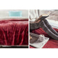 Laura Hill Mink Blanket Double Sided Queen Size Soft Plush Bed Faux Throw Rug 220 X 240cm