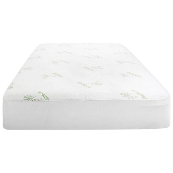 Laura Hill Bamboo Mattress Protector- Double