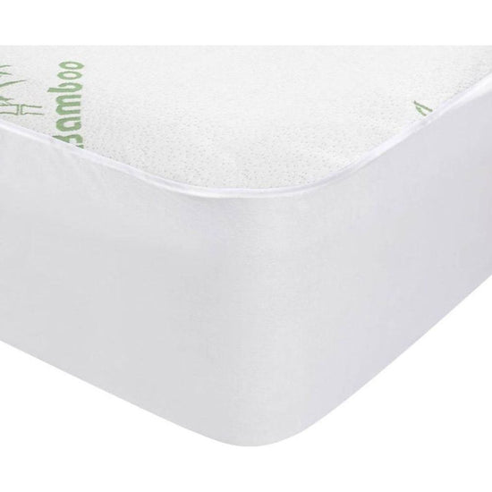 Laura Hill Bamboo Mattress Protector- Double