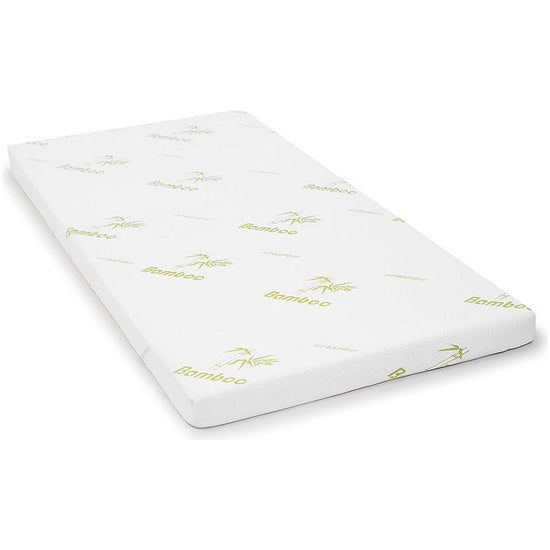 Laura Hill Cool Gel Memory Foam Mattress Topper Bamboo Fabric Cover Double