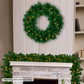 Christabelle 61cm Chadwick Christmas Wreath with LED Lights Front Door Decoration Ornament