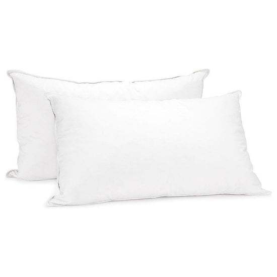 Laura Hill Duck Down Feather Pillow Twin Set - 1.3kg