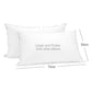 Laura Hill Duck Down Feather Pillow Twin Set - 1.3kg