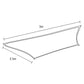 Wallaroo Rectangular Shade Sail 3 x 2.5m - Sand