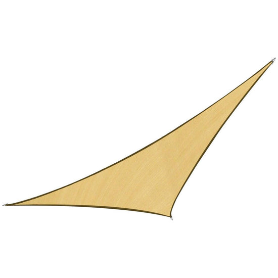 Wallaroo Triangle Shade Sail 7x7x7 - Sand