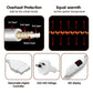 Laura Hill Heated Electric Blanket Throw Rug Coral Warm Fleece Grey