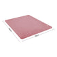 Laura Hill Heated Electric Blanket Throw Rug Coral Warm Fleece Pink