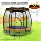 Kahuna 8ft Removable Twister Trampoline Roof Shade Cover