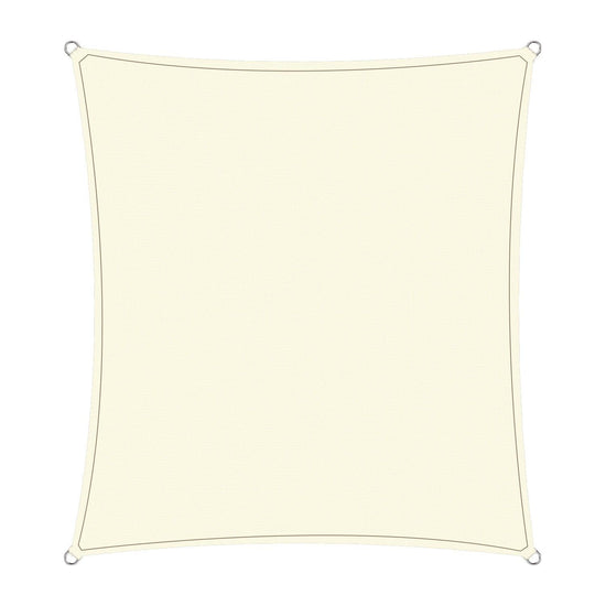 Wallaroo Waterproof Outdoor Shade Sail Sun Cloth Square 2.5x2.5M