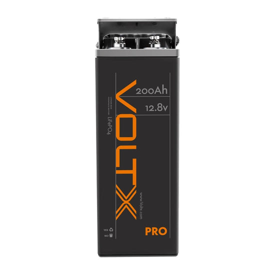 VoltX 12V Lithium Battery 200Ah Slim Plus