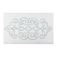 Cotton Medallion Tufted Non Slip Jacquard Bath mat