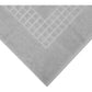 Microfiber Soft Non Slip Bath Mat Check Design (Grey)