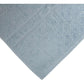 Premium Velour Diamond Design Jacquard Bath Towel (Blue)