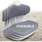 Slender Chair Posture Correction Seat Floor Lounge Padded Stackable GREY