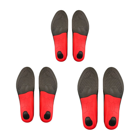 Full Whole Insoles Shoe Inserts 3-Size Combo Arch Support Foot Pads